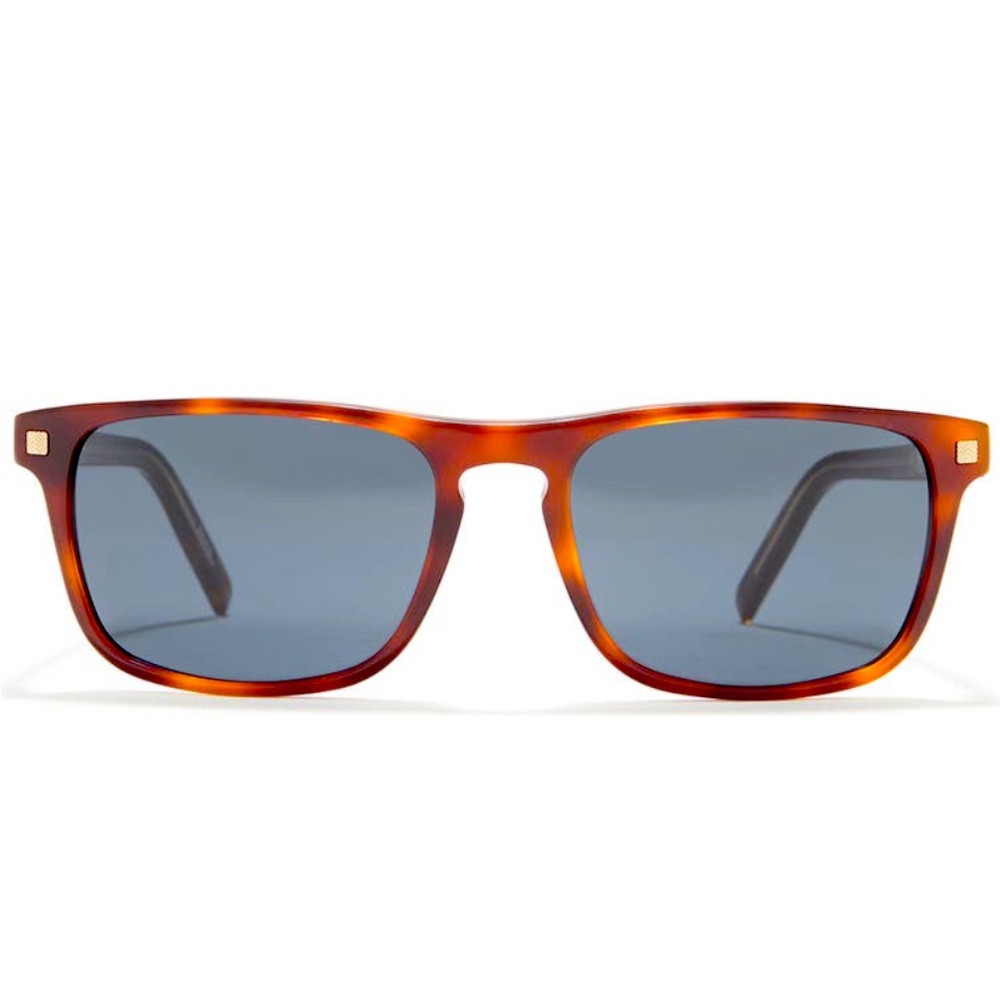 ZEGNA 58mm Rectangular Sunglasses